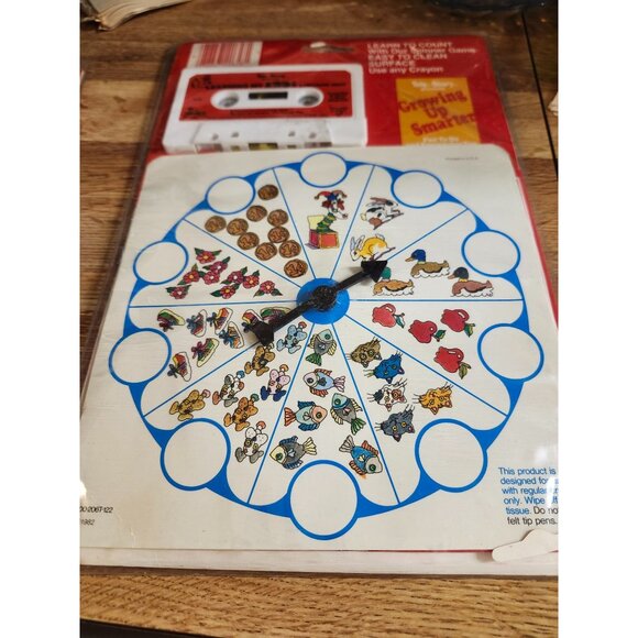 New Interscope 1982 Book & Tape Learning Numbers Vintage Set - Picture 10 of 12